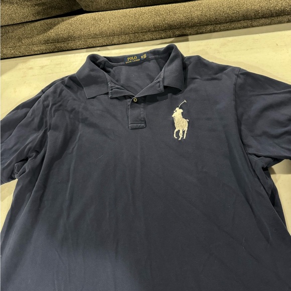 Polo Ralph Lauren Big Pony T Shirt for Men,Size 3XL Blue  Color - Picture 2 of 4